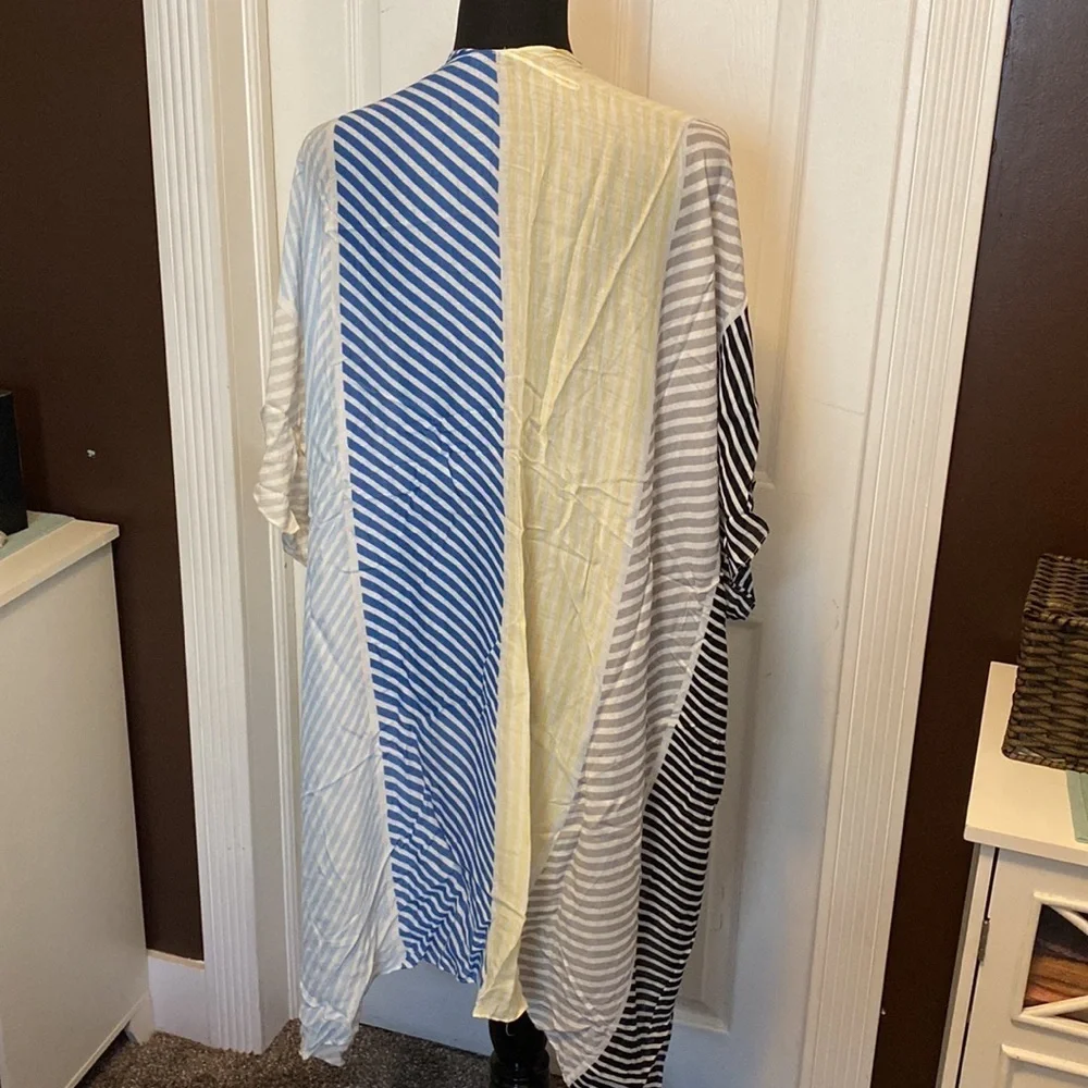 Modena Women’s Kimono Duster Spring/Summer Cardigan OS NWOT - Picture 5 of 6